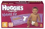 Huggies Supreme Natural Fit Diapers Step 4 Hi Count Junior (Pack of 100)