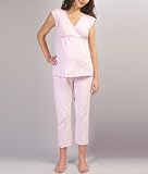 Japanese Weekend Nursing Wrap Top Sleep Set Sleepwear