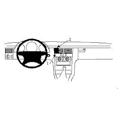 CPH-Brodit Mercedes Benz E-Class (200-430) Stationwagon Brodit ProClip Center mount 1996 - 2003 Fits USA - #852198