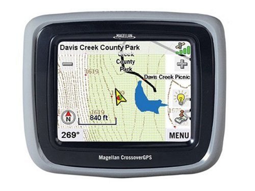 MP3 Player: Magellan  Crossover GPS PNA Navigationssystem D/A/CH (Auto und Outdoor)