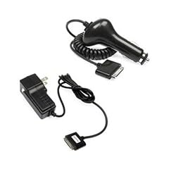 2-Piece Value Combo Pack Of Brand New Home Wall Travel Plug in Ac Charger + Vehicle Cigarette Lighter Power Car Charger with IC Chip For SanDisk Sansa