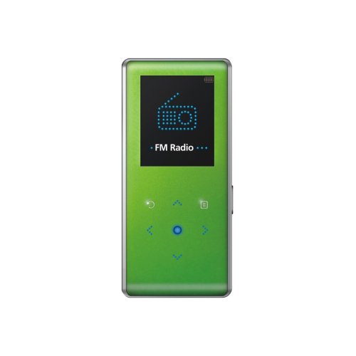 Festplatten: Samsung YP K3 JAG Tragbarer MP3-Player 4 GB mit FM Tuner gr�n