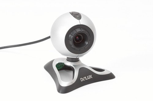 Digitalkameras: Delux DLV-B01 PC Kamera WEB 640 x 480 silber-schwarz