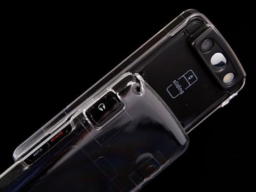 Camcorder: Crystal Case Transparent  f. LG KG800 Chocolate