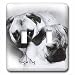 Dogs Pug - Hug a Pug Puppies - Light Switch Covers - double toggle switch