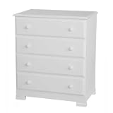 DaVinci Kalani 4 Drawer Dresser Finish: White