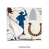Dwellbaby Stroller Blanket Cowboy Dusk