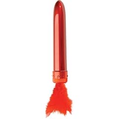 Topco Sales H3111-6 Taboo The Tease Red Vibrator