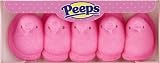 Marshmallow Peeps PINK Chicks Twin Pack 10ct.