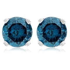 14k White Gold Round
