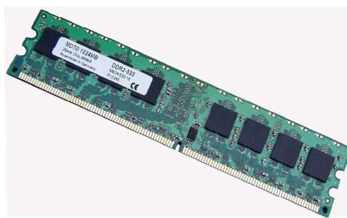 MP3 Player: MDT DDR2 800 DIMM 240pin RAM Arbeitsspeicher CL5 - 16 Chip - 1024MB