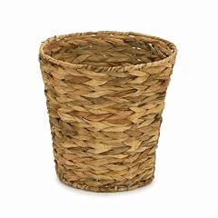 Whitney Design ML-6692 Woven-Banana-Leaf Round-Shaped Waste Basket