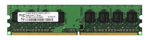 Elektronik und Foto: Aeneon 512MB DDR2-RAM PC4200 533MHz