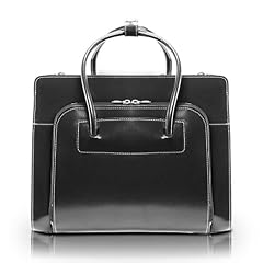 McKleinUSA Lake Forest 94335 W Series Italian Leather Ladies Briefcase (Black)