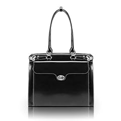 McKleinUSA Winnetka 94835 W Series Italian Leather Ladies Briefcase (Black)