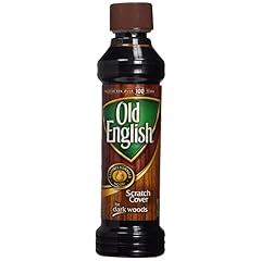 Old English. Furniture Polish: Scratch Cover for Dark Wood 8 OZ
