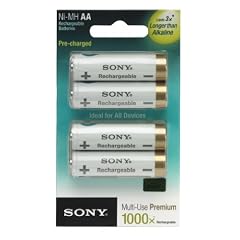 Sony Cycle Energy AA Ni-MH Rechargeable Batteries (4-Pack)