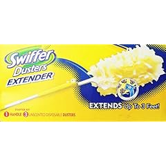 Swiffer Duster with Extendable Handle, Includes 2 Refills, 1 Set/Box PGT44750