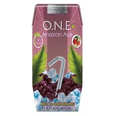 O.N.E. Amazon Acai Drink, 11.2-Ounce Aseptic Containers (Pack of 12)