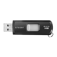 SanDisk Cruzer Micro 8 GB USB 2.0 Flash Drive (SDCZ6-8192-A11, Retail Package)