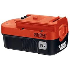 Black & Decker HPB18-OPE 18-Volt Spring Loaded Slide Pack Battery For 18-Volt Outdoor Cordless Power Tools