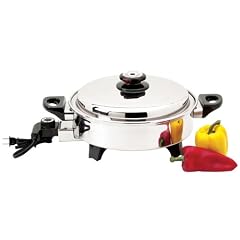 Precise Heat 3-1/2-Quart Surgical Stainless-Steel Oil Core Skillet