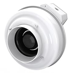 Fantech HP190 Radon Inline 4 or 5 Round Duct Stepped - 157 cfm