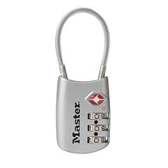 Master Lock 4688D TSA Accepted Cable Luggage Lock in Assorted Colors, 1-Pack