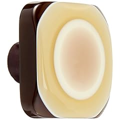 Laurey 30381 Cabinet Hardware 1-3/8-Inch Square Knob, Caramel Layer