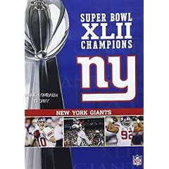 NFL Super Bowl XLII - New York Giants Championship DVD
