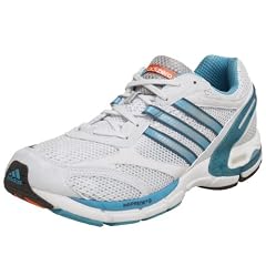 adidas Womens adiZero Tempaya 2 Running Shoe,White/Sky/Grey,10 M