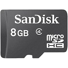 SanDisk 8GB microSDHC Card CLASS 2 (SDSDQ-8192, Bulk Package)