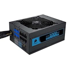 Corsair CMPSU-1000HX 1000-Watt HX Professional Series 80 Plus Certified Power Supply compatible with Core i7 and Core i5