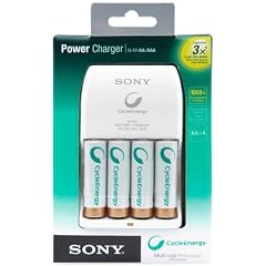 Cycle Energy Power Charger with 4 Aa Batteries