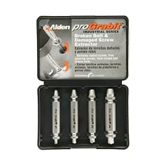 Alden 8440P 4-Piece Grabit Broken Bolt and Damaged Screw Extractors Set