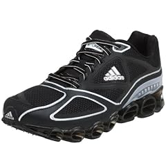 adidas Mens Megabounce  + 09 Running Shoe,Black/Black/Silver,10.5 M