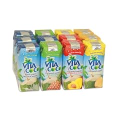 Vita Coco Coconut Water Variety Pack, 11.1 Ounce Tetra Packs (Pack of 12)
