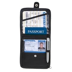 Travelon ID and Boarding Pass Holder with Snap