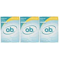 o.b. Super Plus Absorbency Tampons 40-Count Boxes (Pack of 3)