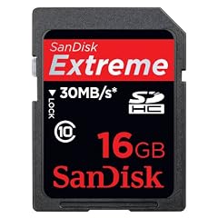 SanDisk 16gb Extreme� III 30MB/s Edition SDHC High Performance Card