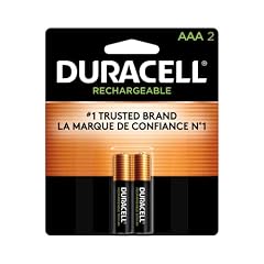 Duracell DC2400B4N Rechargeable Batteries, NiMH, AAA Size, 4-Count Packages (Pack of 2)