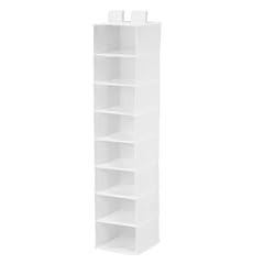Honey-Can-Do SFT-01239 8-Shelf Hanging Organizer, White