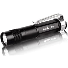 Fenix mini LD01 CREE Q5 80 Lumens LED Flashlight - black color, using one AAA battery