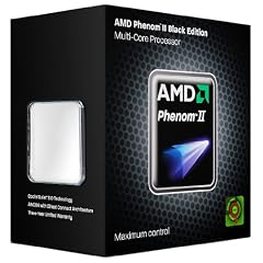 AMD HDZ940XCGIBOX Phenom II X4 940 Black Edition 3.0GHz Cache 8MB AM2+ 125W Processor - Retail