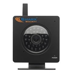 Sharx Security VIPcella-IR SCNC2607 Wifi 802.11g IP Network Camera with built-in Web Server, Microphone, IR and Moonlight Color Night Vision
