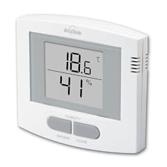 Aube by Honeywell TE513/U Electronic Indoor Thermometer and Humidistat, White