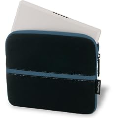Targus TSS11101US Neoprene Slipskin Peel Netbook Case for up to 10.2-Inch Netbooks (Black/Blue)