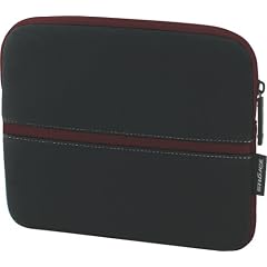 Targus TSS111US Neoprene Slipskin Peel Netbook Case for up to 10.2-Inch Netbooks (Black/Burgundy)