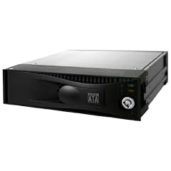 ICY DOCK MB877SK-B Tray-less Aluminum Body 3.5 SATA I & II Mobile Rack Removable Hard Drive Kit