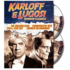 Karloff & Lugosi Horror Classics (The Walking Dead / Frankenstein 1970 / Youll Find Out / Zombies on Broadway)